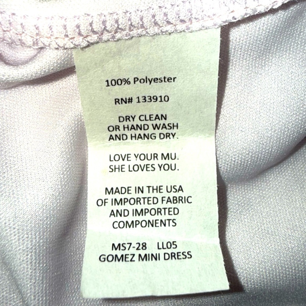 Show Me Your MuMu Lavender Floral Halter Top Dress, Large - Picture 6 of 6